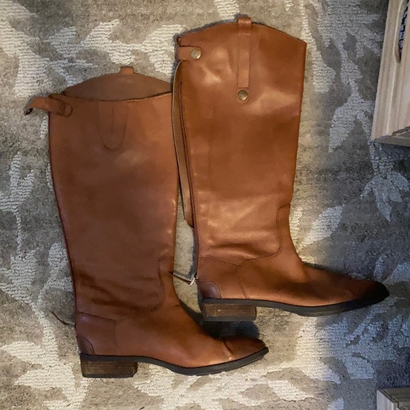 Sam Edelman PENNY LEATHER RIDING BOOT 10 - Picture 1 of 8